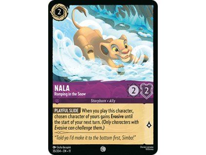 Nala - Romping in the Snow