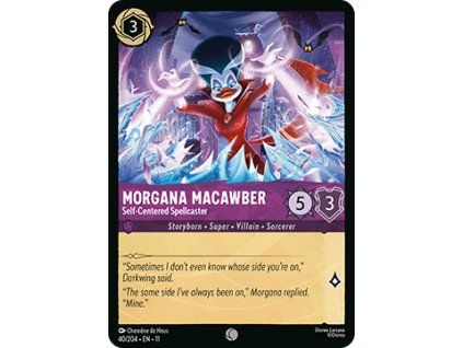 Morgana Macawber - Self-Centered Spellcaster
