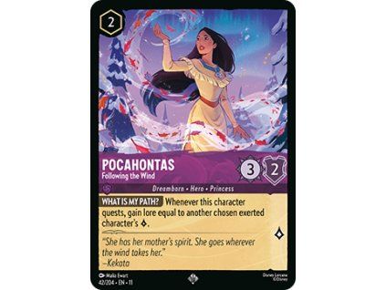 Pocahontas - Following the Wind