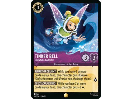 Tinker Bell - Snowflake Collector