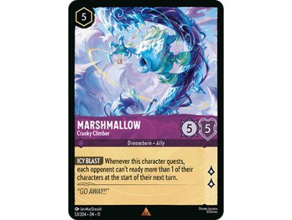 Marshmallow - Cranky Climber
