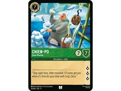 Chien-Po - Snow Warrior