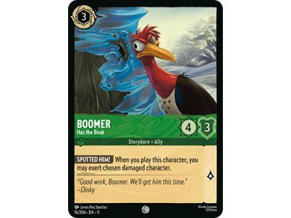 Boomer - Has the Beak