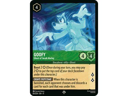 Goofy - Ghost of Jacob Marley