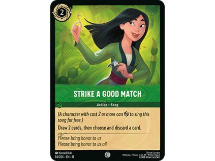 Strike a Good Match