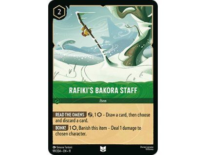 Rafiki's Bakora Staff