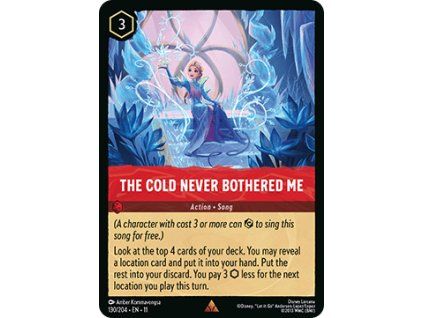 The Cold Never Bothered Me (V.1)