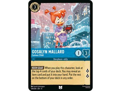 Gosalyn Mallard - Curious Child