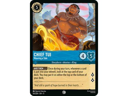 Chief Tui - Weaving a Tale