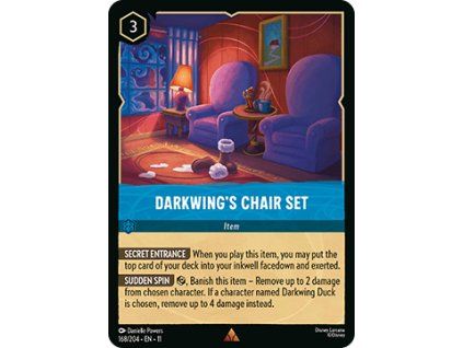 Darkwing's Chair Set