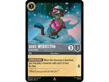 Duke Weaselton - Surly Crook