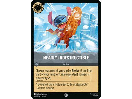 Nearly Indestructible
