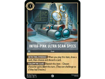 Infra-Pink Ultra Scan Specs
