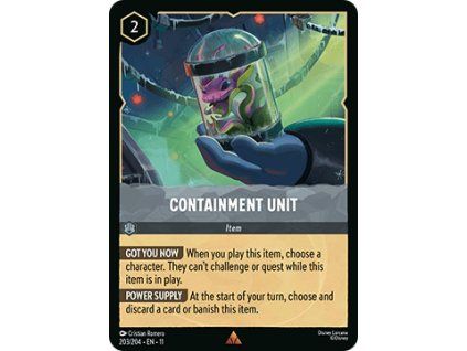 Containment Unit