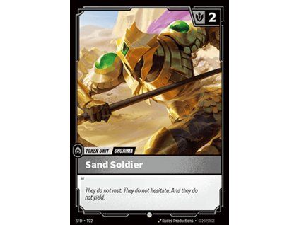 Sand Soldier