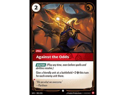 Against the Odds