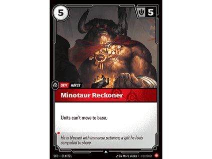 Minotaur Reckoner