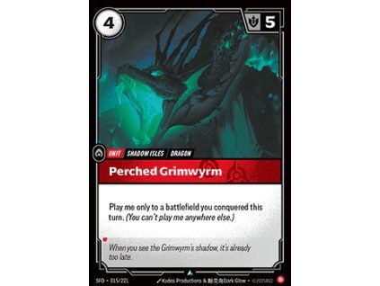 Perched Grimwyrm