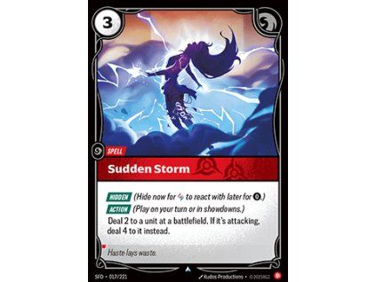 Sudden Storm