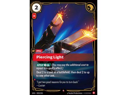 Piercing Light