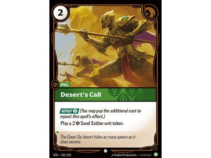 Desert's Call