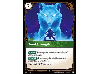 Feral Strength