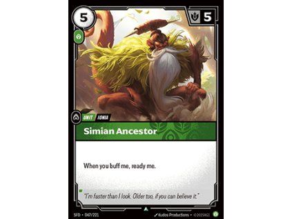 Simian Ancestor