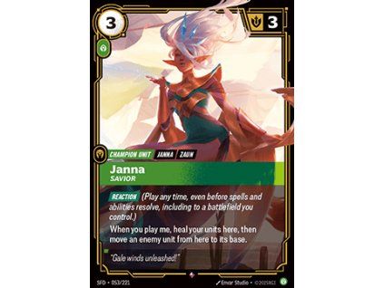 Janna, Savior