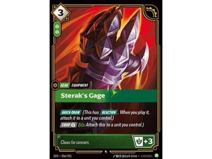 Sterak's Gage