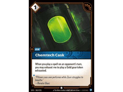 Chemtech Cask