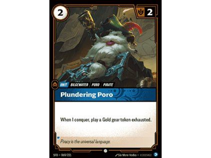 Plundering Poro