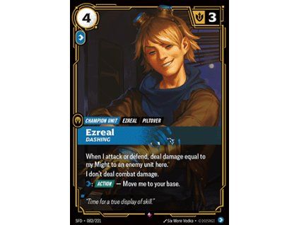 Ezreal, Dashing (V.1 - Rare)