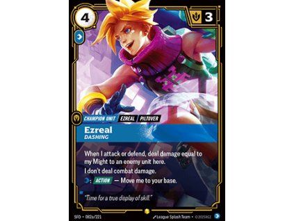 Ezreal, Dashing (V.2 - Showcase)