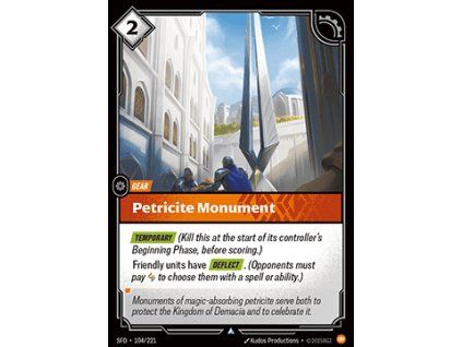 Petricite Monument
