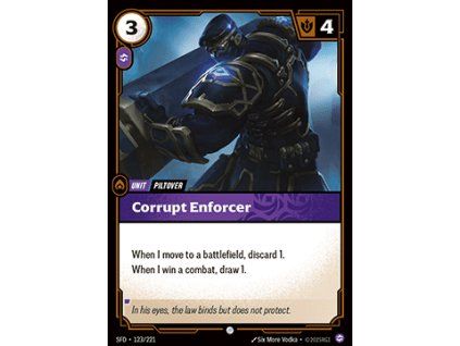 Corrupt Enforcer