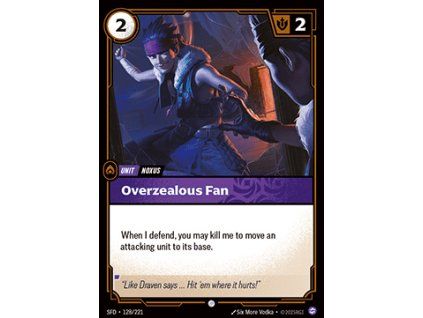 Overzealous Fan