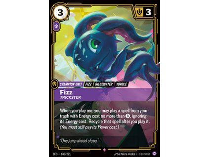 Fizz, Trickster