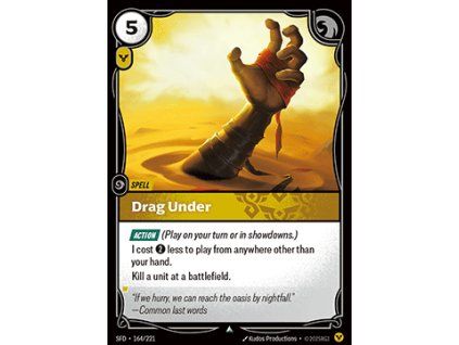 Drag Under