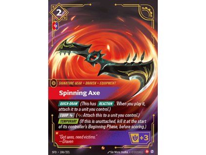 Spinning Axe