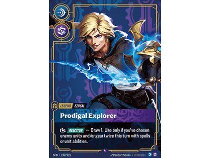 Ezreal, Prodigal Explorer (V.1 - Rare)