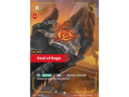 Seal of Rage