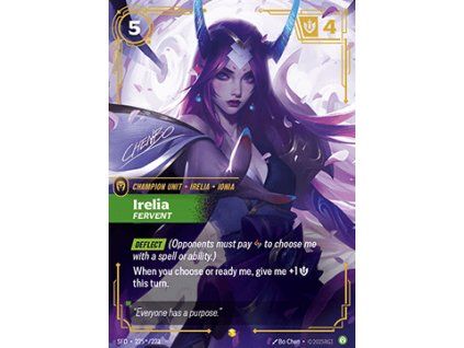 Irelia, Fervent (V.4 - Signed Showcase)