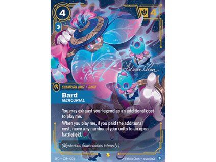 Bard, Mercurial (V.3 - Signed Showcase)