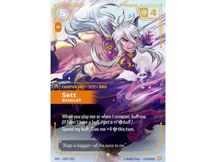 Sett, Brawler (V.2 - Signed Showcase)