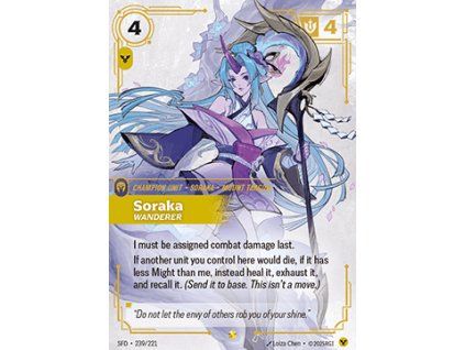 Soraka, Wanderer (V.2 - Showcase)