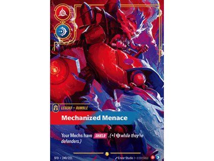 Rumble, Mechanized Menace (V.2 - Showcase)