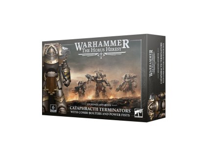 99123001074 HorusHeresyLegionsAstartesCataphractiiTerminatorswithCombiBoltersPowerFists8