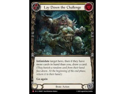 Lay Down the Challenge (Regular)