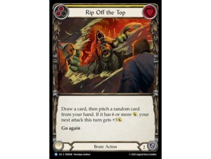 Rip Off the Top (Rainbow Foil)