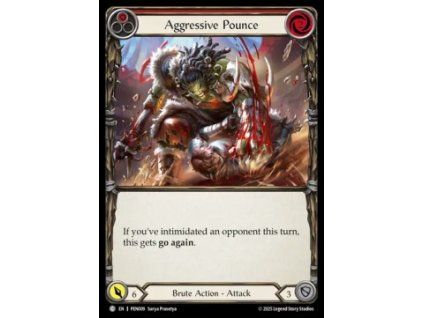 Aggressive Pounce (Red) (Regular)